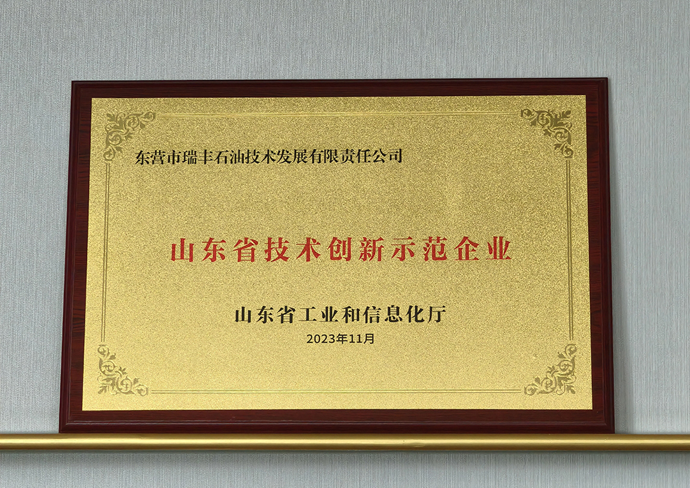 山东省技术创新示范企业